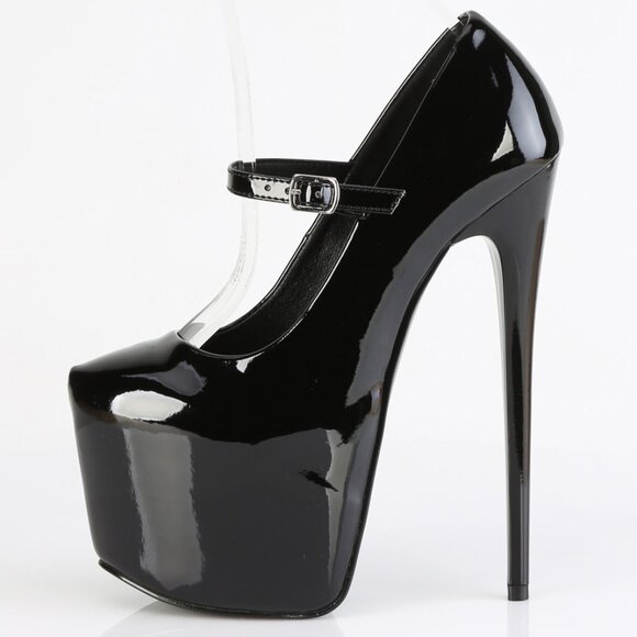 Platform Mary Jane Stiletto High Heel Shoes - Picture 1 of 5